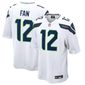 12s Seattle Seahawks Game Jersey - White