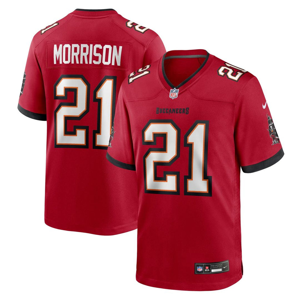 Benjamin Morrison Tampa Bay Buccaneers Game Jersey - Red