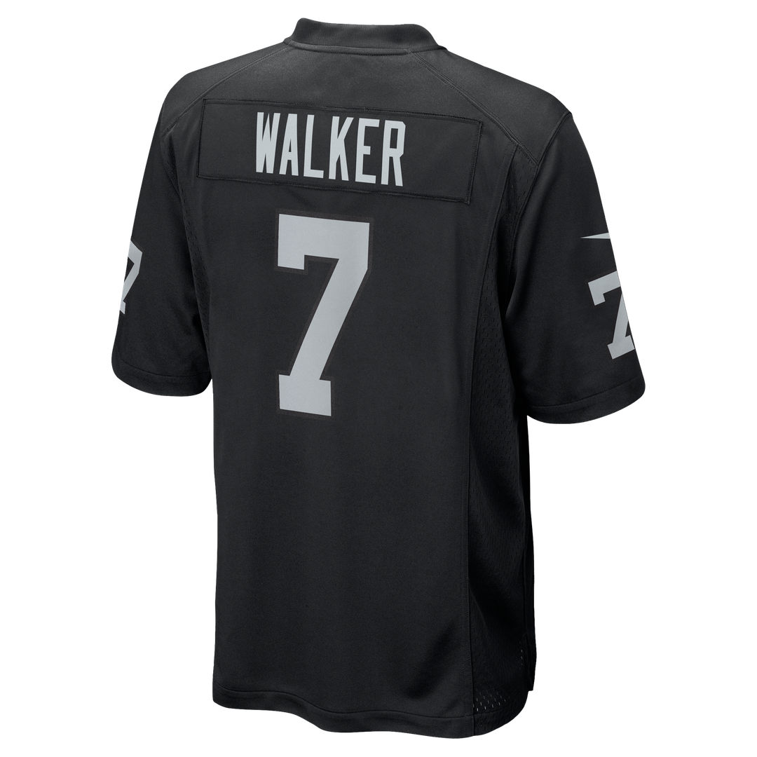 Quay Walker Las Vegas Raiders Game Jersey - Black