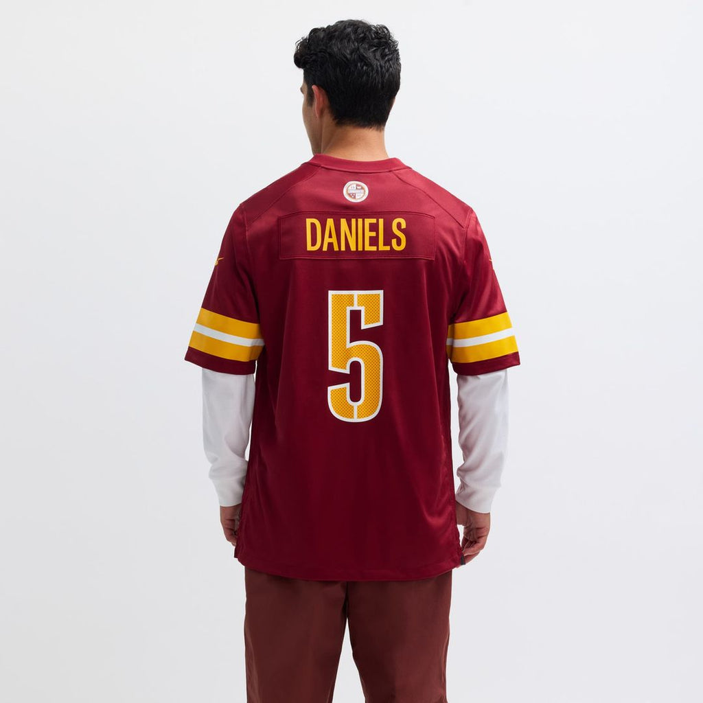 Jayden Daniels Washington Commanders Alternate Game Jersey - Black