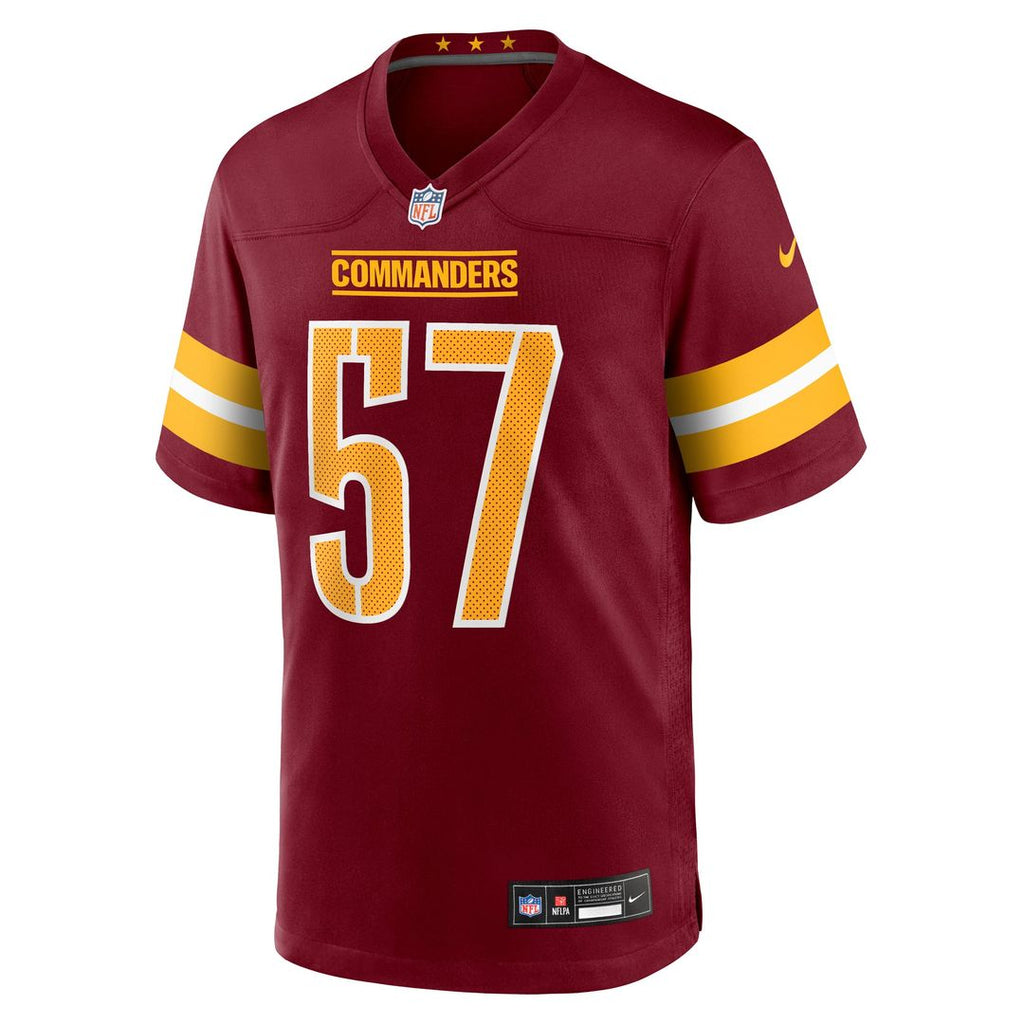 Nick Bellore Washington Commanders Game Jersey - Burgundy