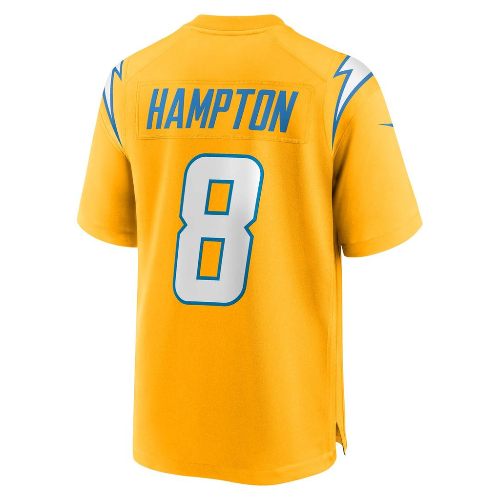 Omarion Hampton Los Angeles Chargers Game Jersey - Powder Blue