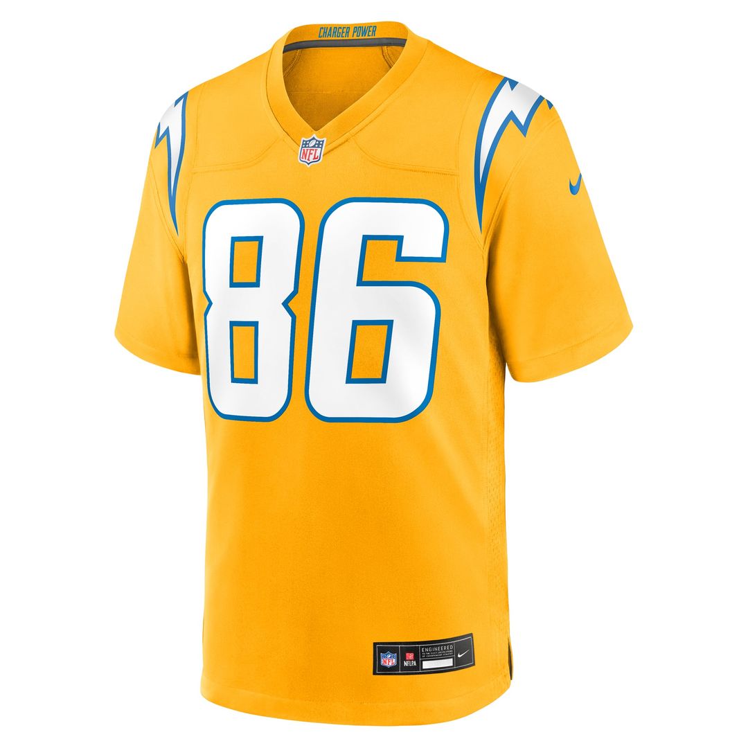 Oronde Gadsden Los Angeles Chargers Game Jersey - Powder Blue