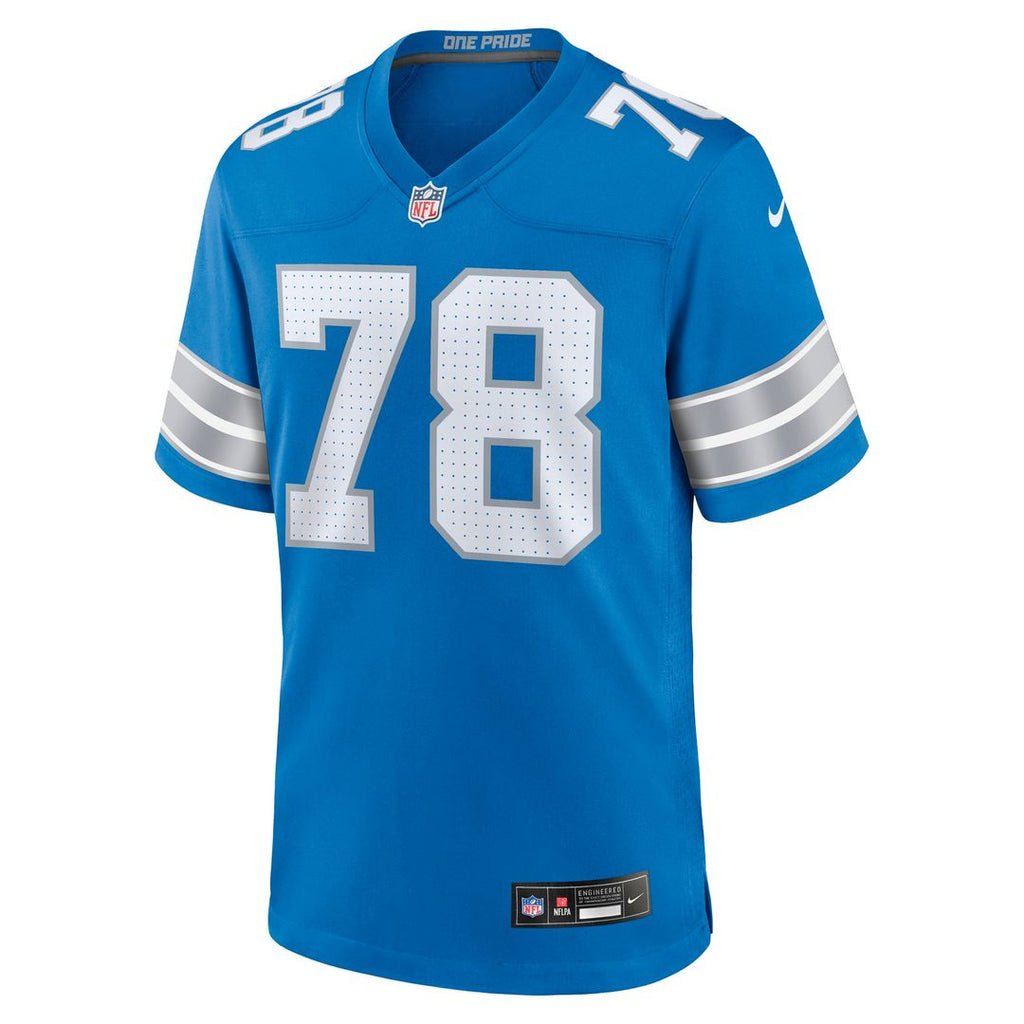 Ben Bartch Detroit Lions Game Jersey - Blue