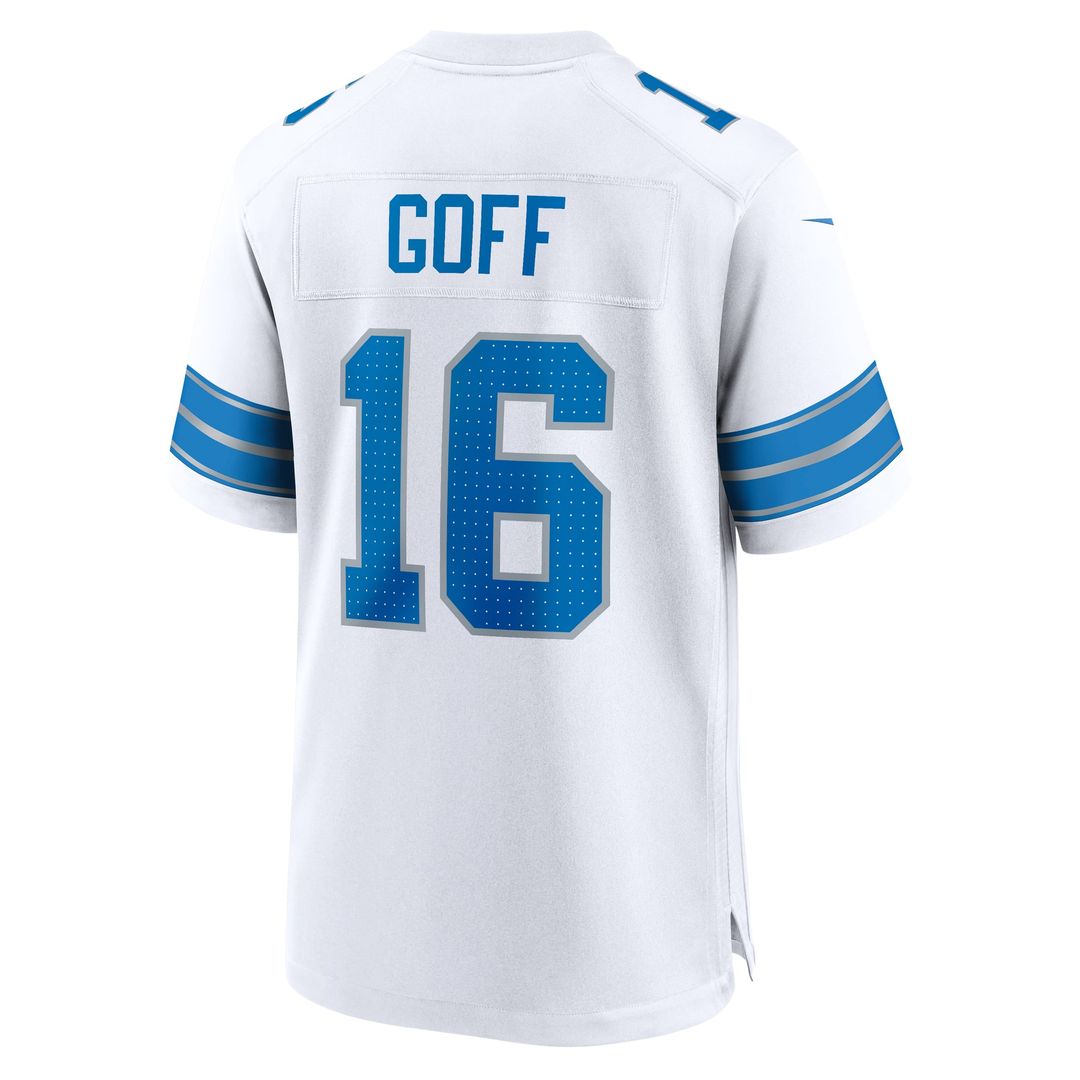 Jared Goff Detroit Lions Game Jersey - Blue