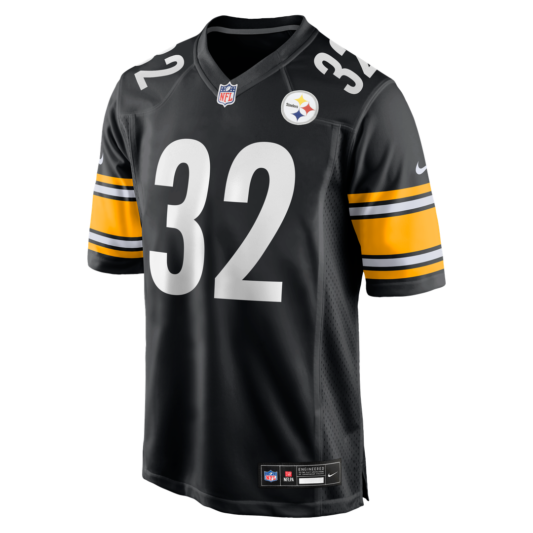 Franco Harris Pittsburgh Steelers Game Jersey - Black