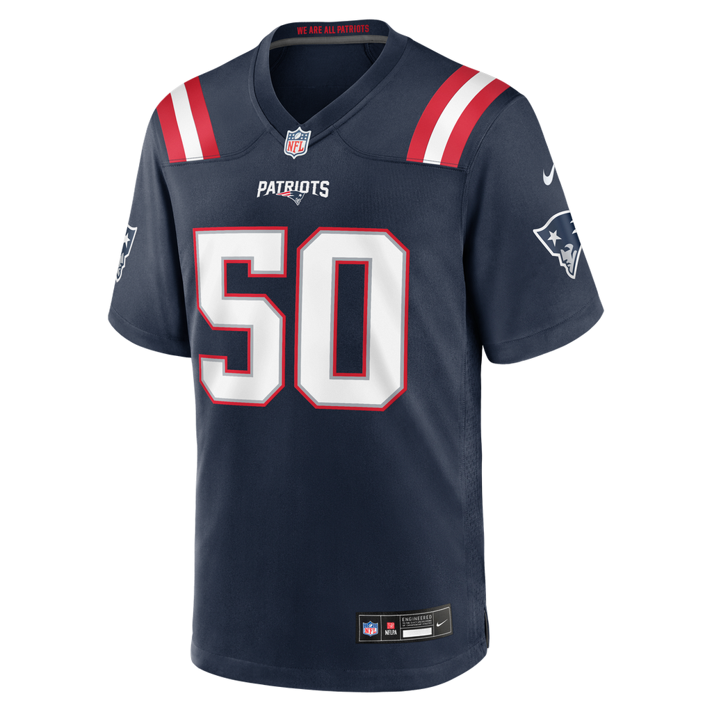 Mike Vrabel New England Patriots Game Jersey - Navy