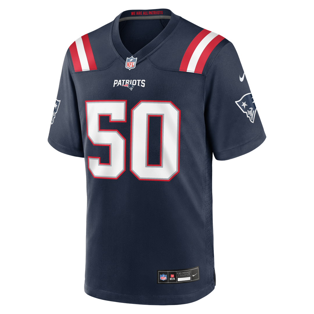 Mike Vrabel New England Patriots Game Jersey - Navy