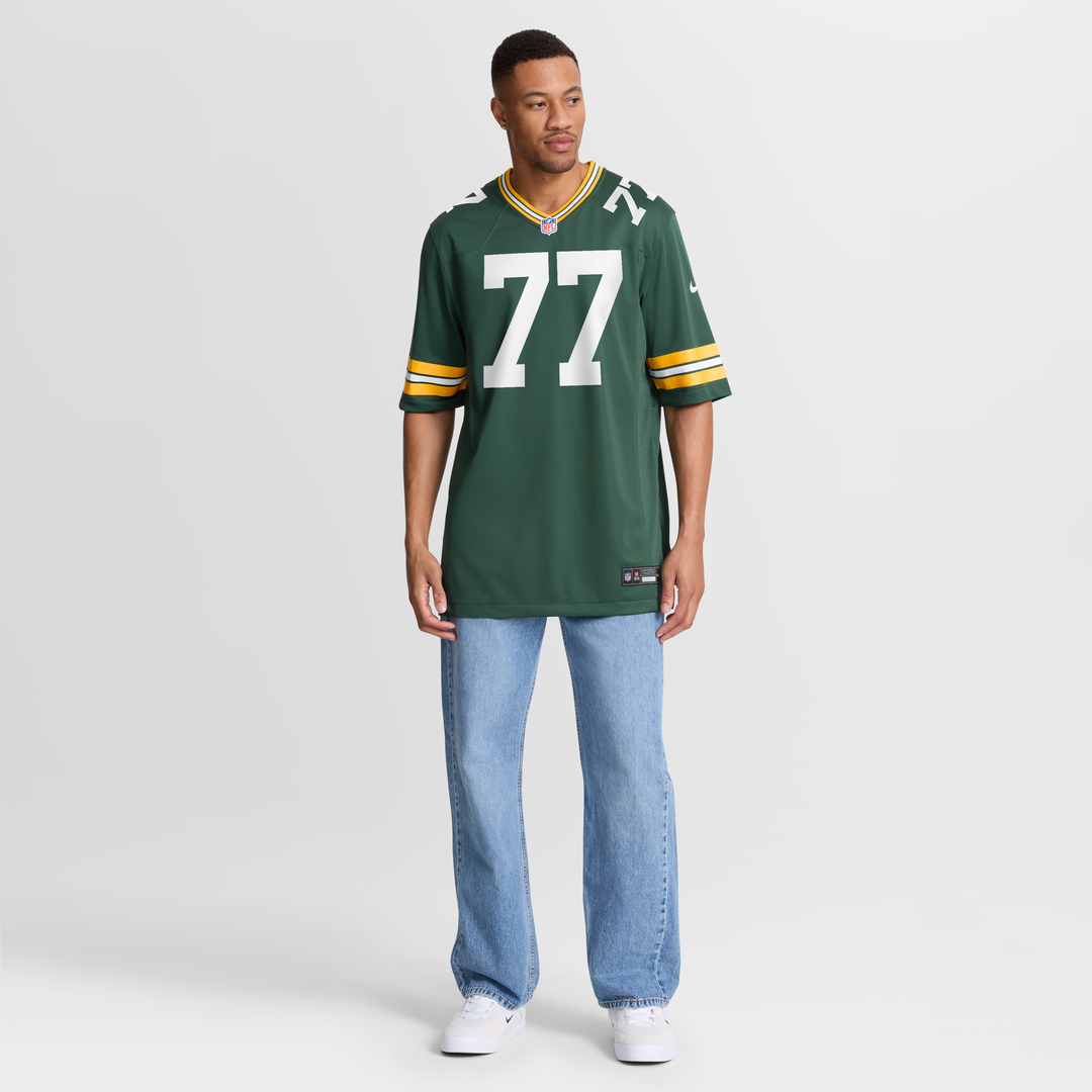 Jordan Morgan Green Bay Packers Game Jersey - Green