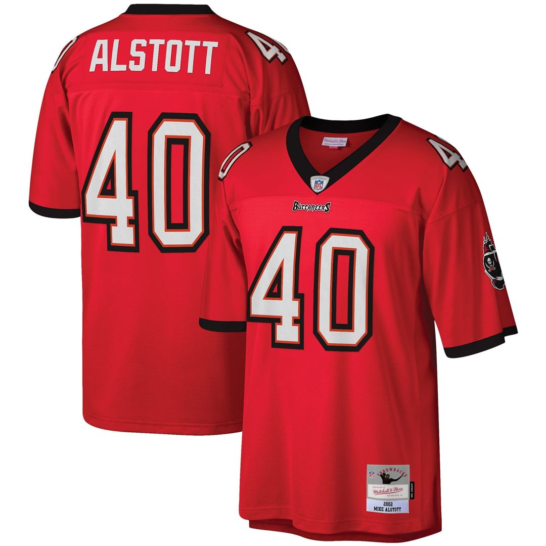 Mike Alstott Tampa Bay Buccaneers Legacy Replica Jersey - Orange
