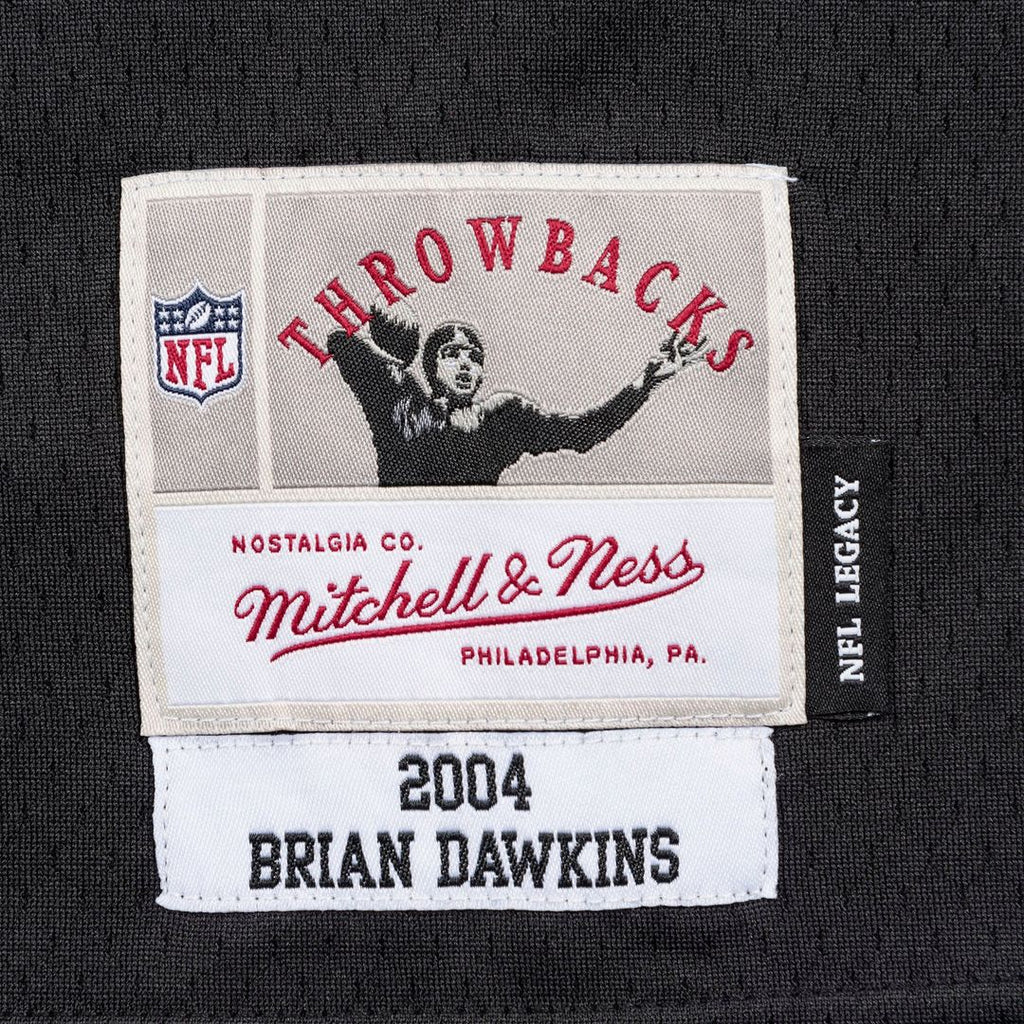Brian Dawkins Philadelphia Eagles Legacy Replica Jersey - Black