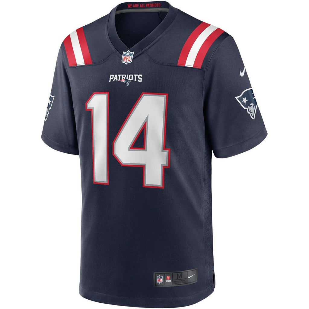 Steve Grogan New England Patriots Game Jersey - Navy
