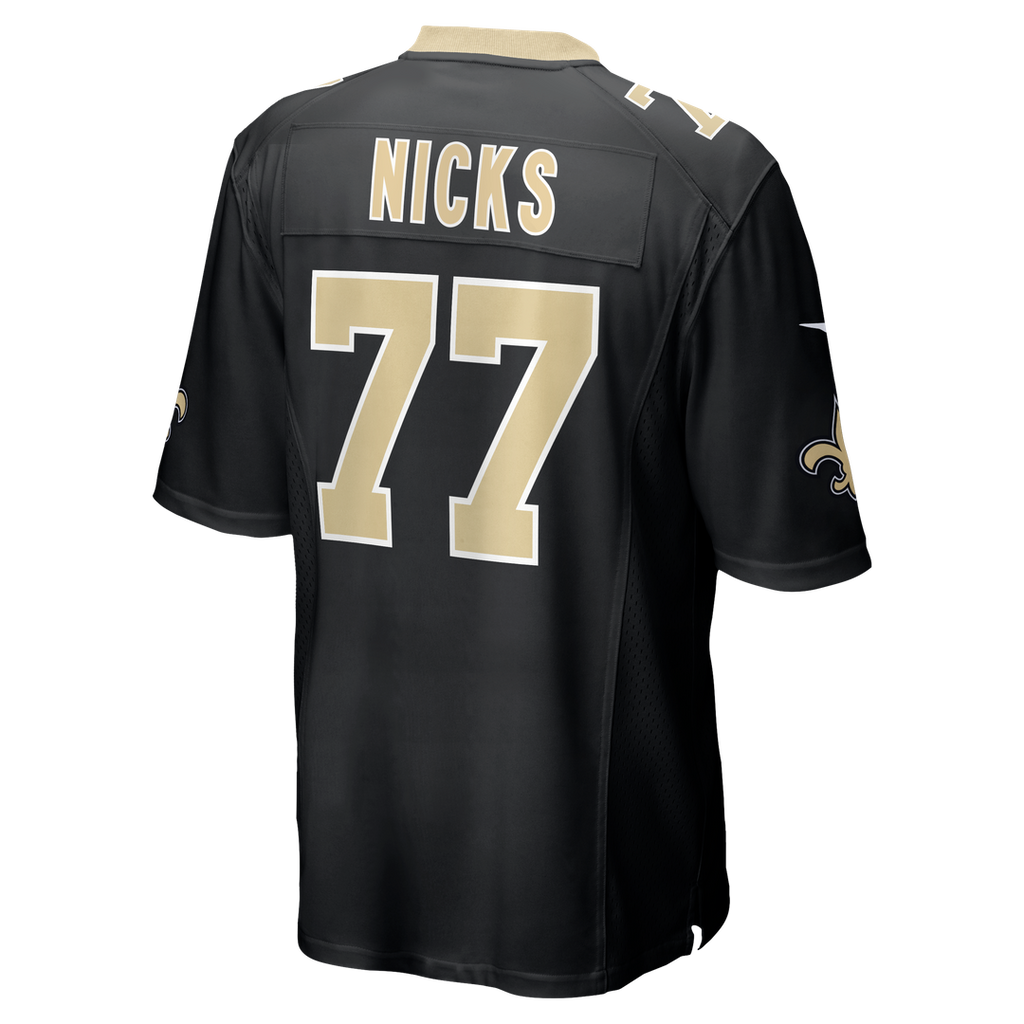 Carl Nicks New Orleans Saints Game Jersey - Black