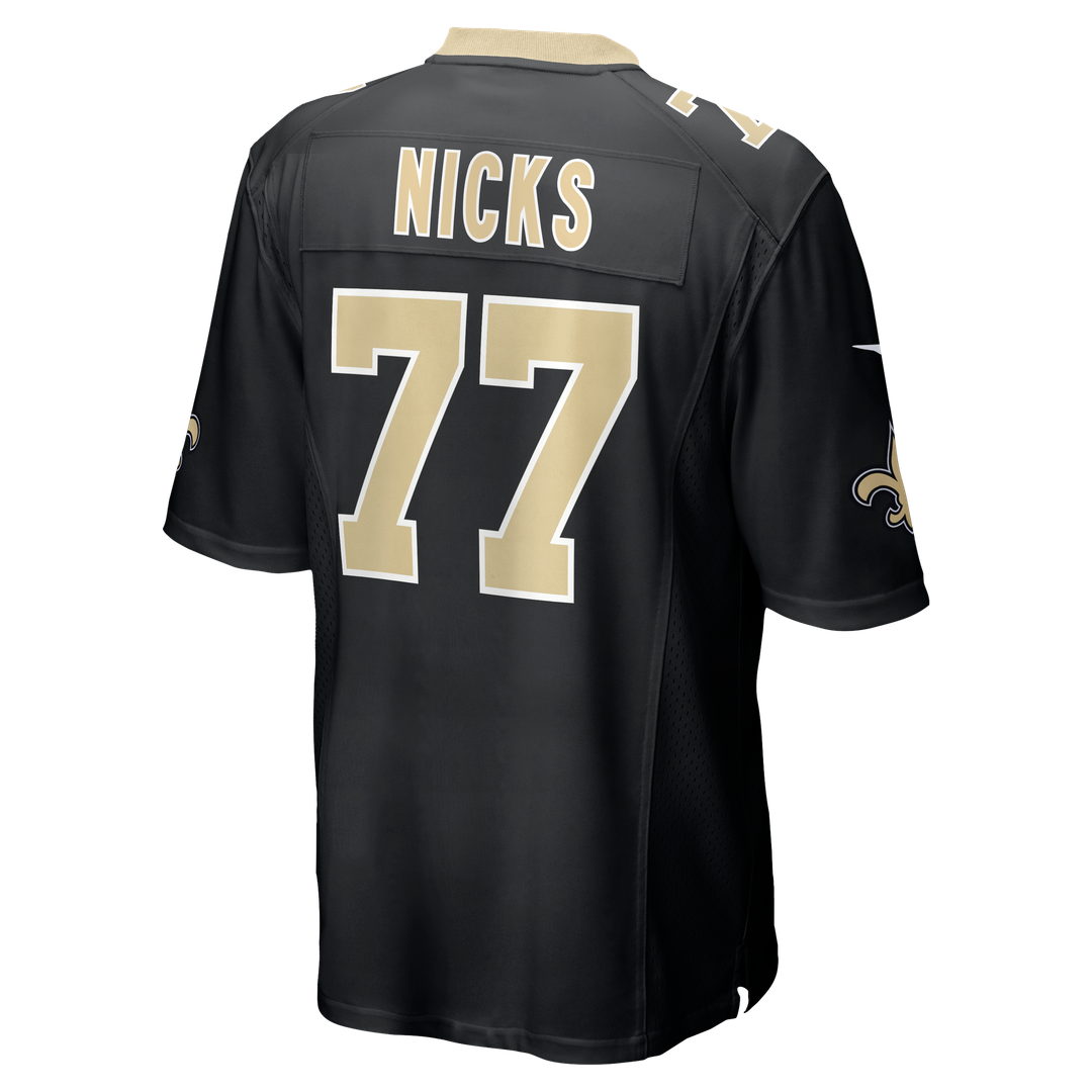 Carl Nicks New Orleans Saints Game Jersey - Black