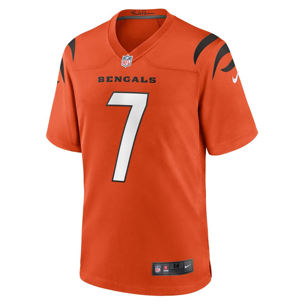 Boomer Esiason Cincinnati Bengals Alternate Game Jersey - Orange
