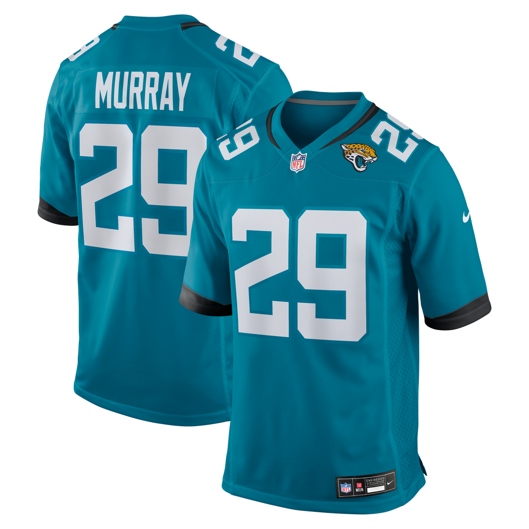 Eric Murray Jacksonville Jaguars Game Jersey - Teal