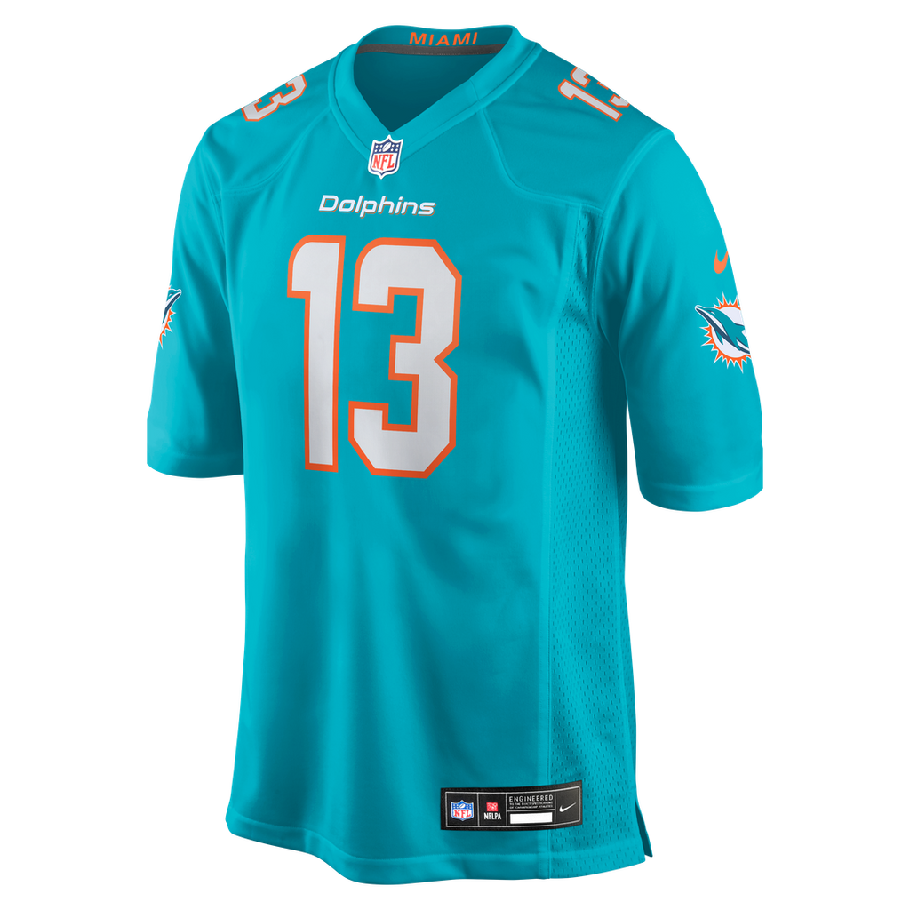 Dan Marino Miami Dolphins Game Jersey - Aqua