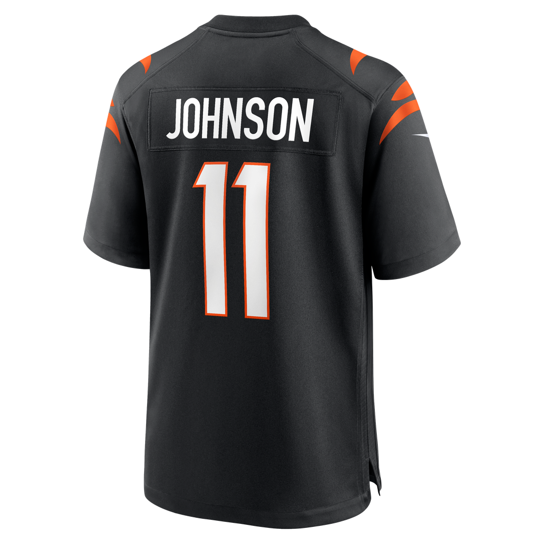 Josh Johnson Cincinnati Bengals Game Jersey - Black