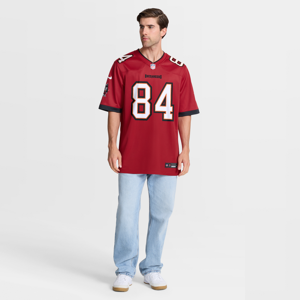 Bauer Sharp Tampa Bay Buccaneers Game Jersey - Red
