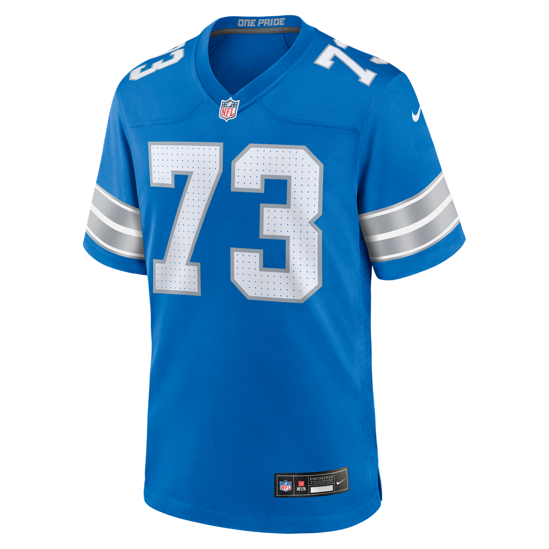 Christian Mahogany Detroit Lions Game Jersey - Blue