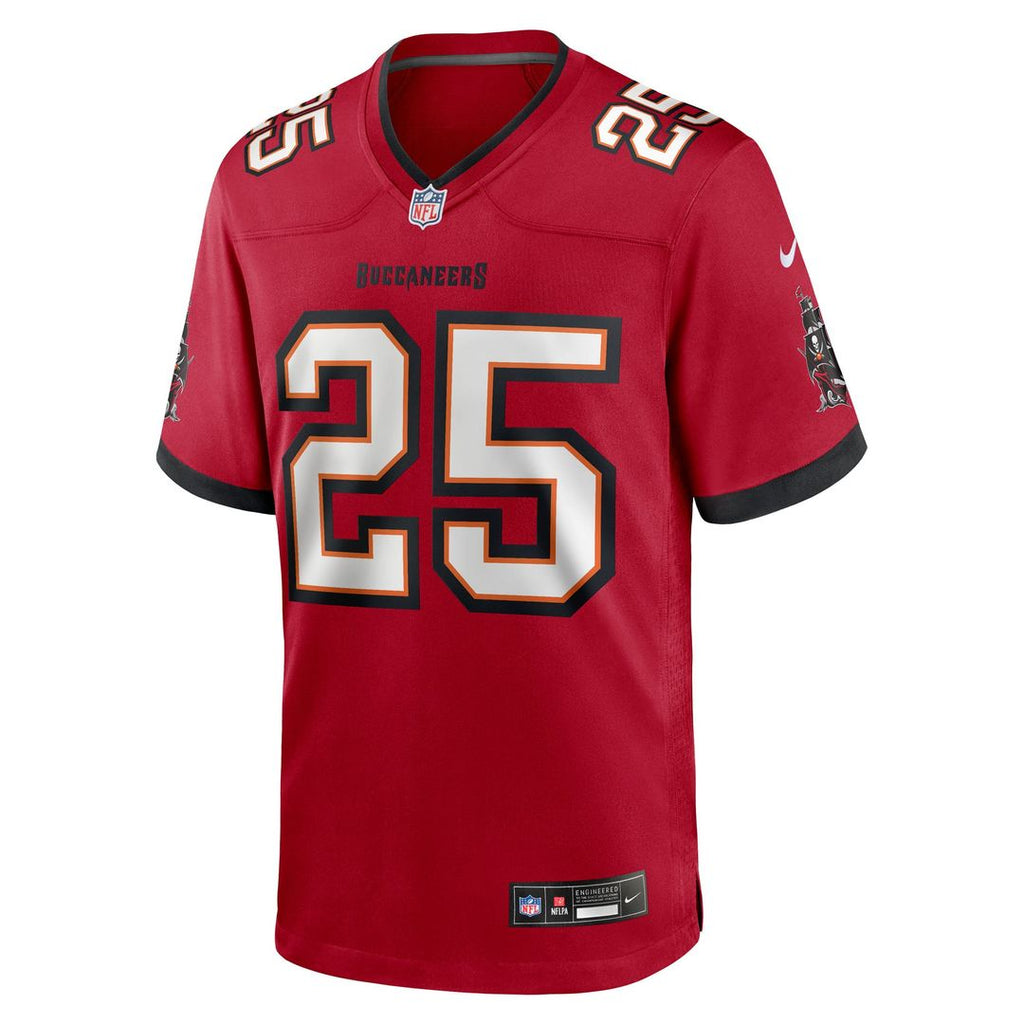 Jacob Parrish Tampa Bay Buccaneers Game Jersey - Red
