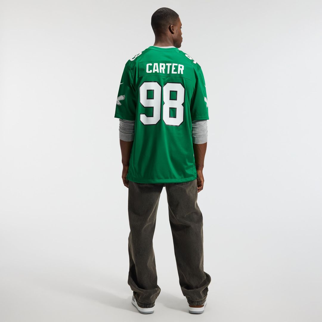 Jalen Carter Philadelphia Eagles Game Jersey - White