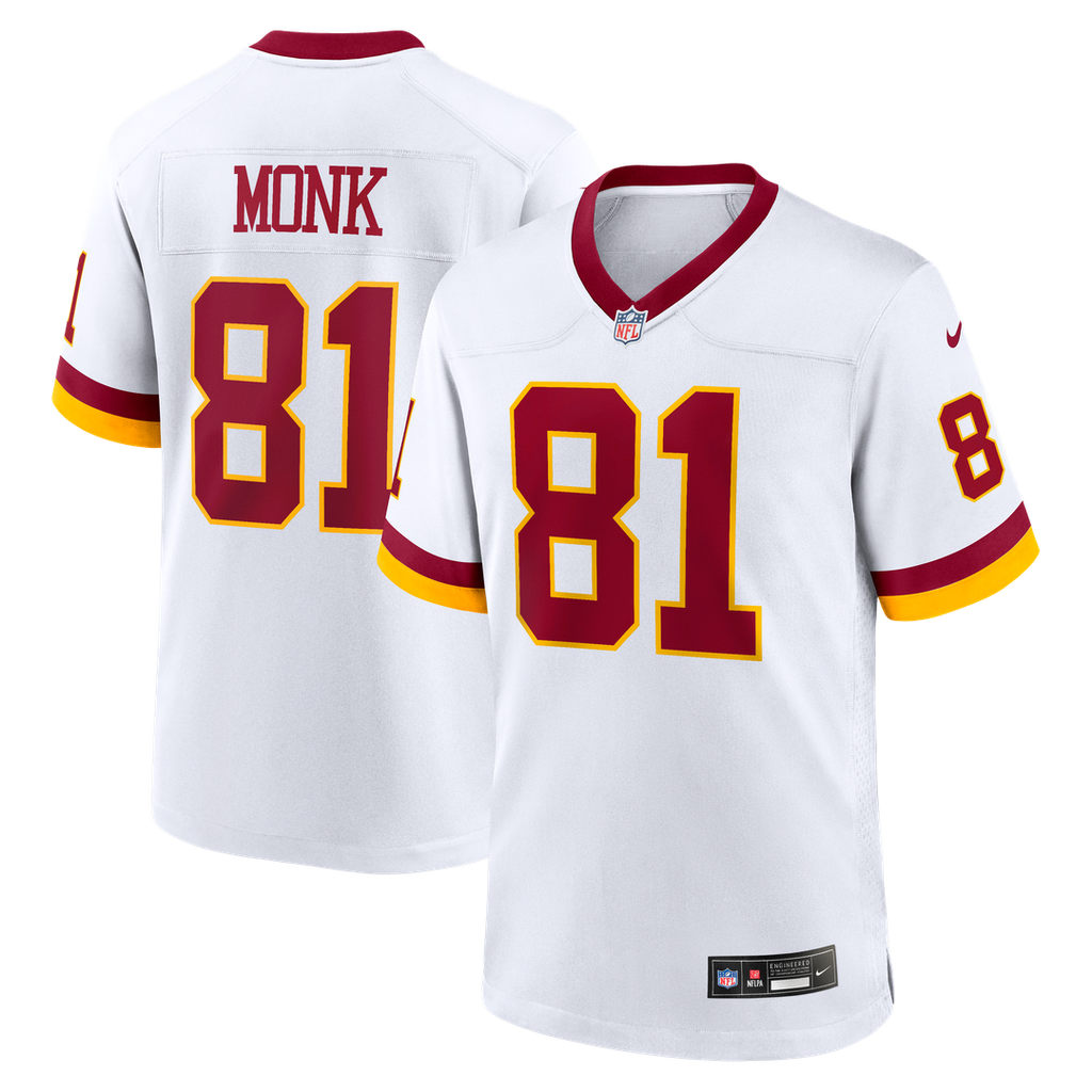Art Monk Washington Commanders Alternate 2 Super Bowl Era Game Jersey - White