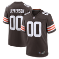 Justin Jefferson Cleveland Browns Game Jersey - Brown