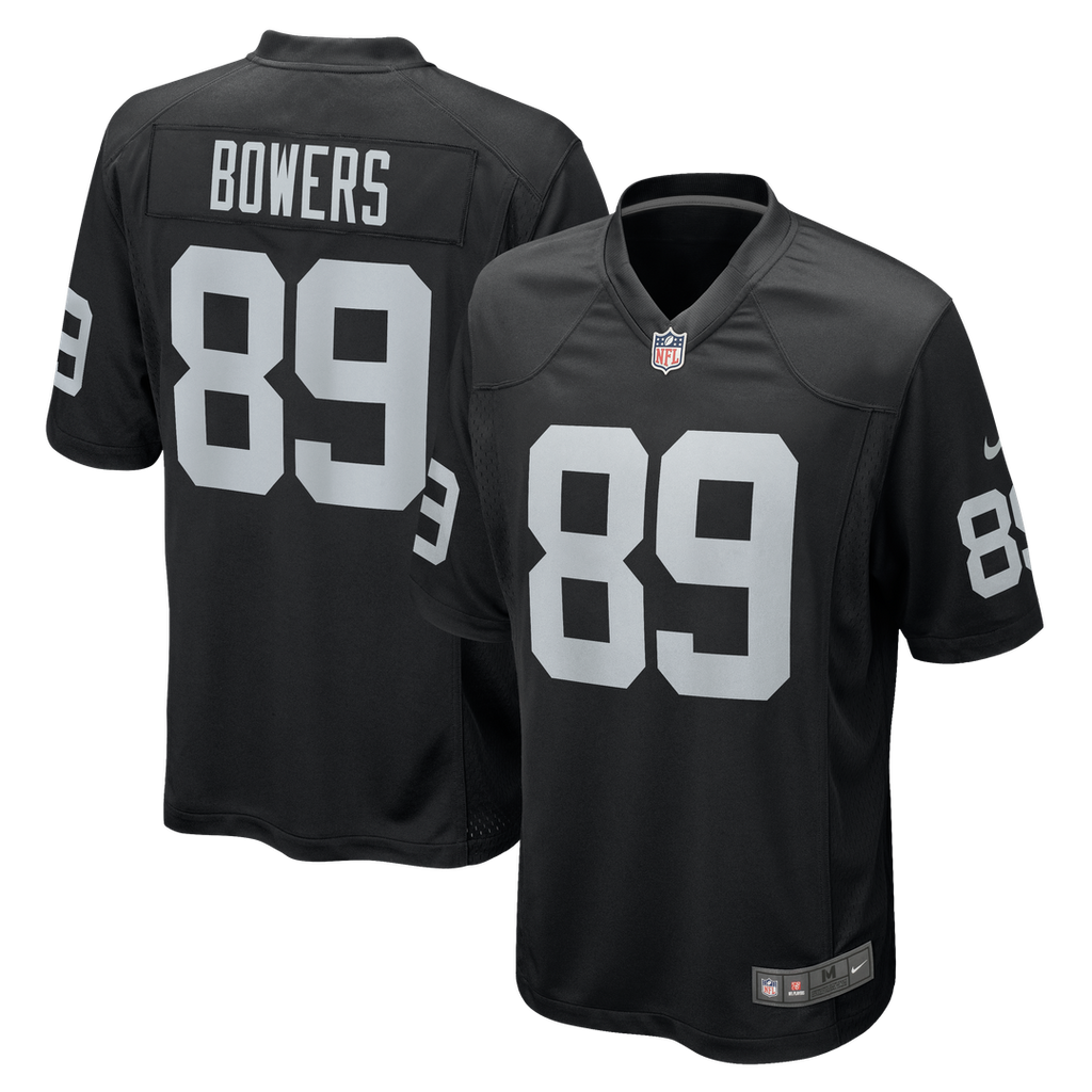 Brock Bowers Las Vegas Raiders Game Jersey - Black