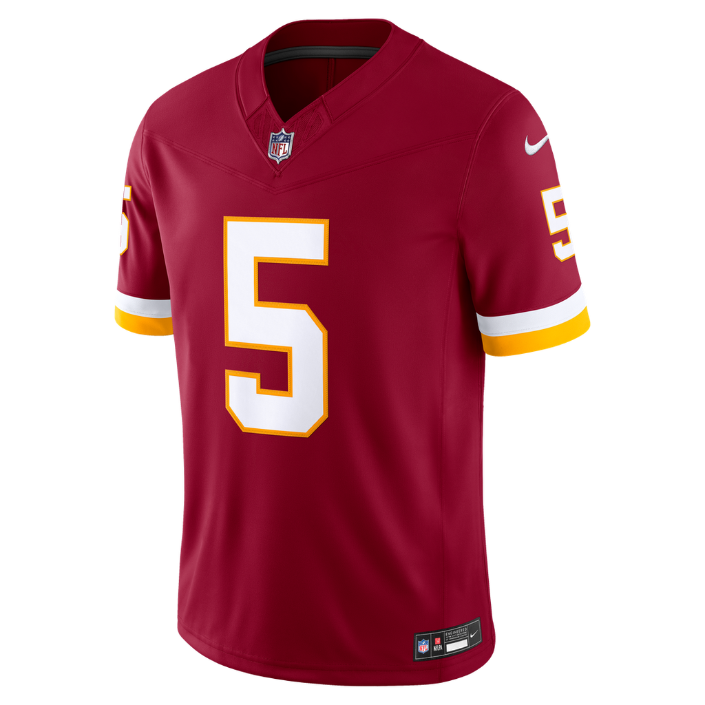 Jayden Daniels Washington Commanders Vapor F.U.S.E. Stitched Limited Jersey - Burgundy
