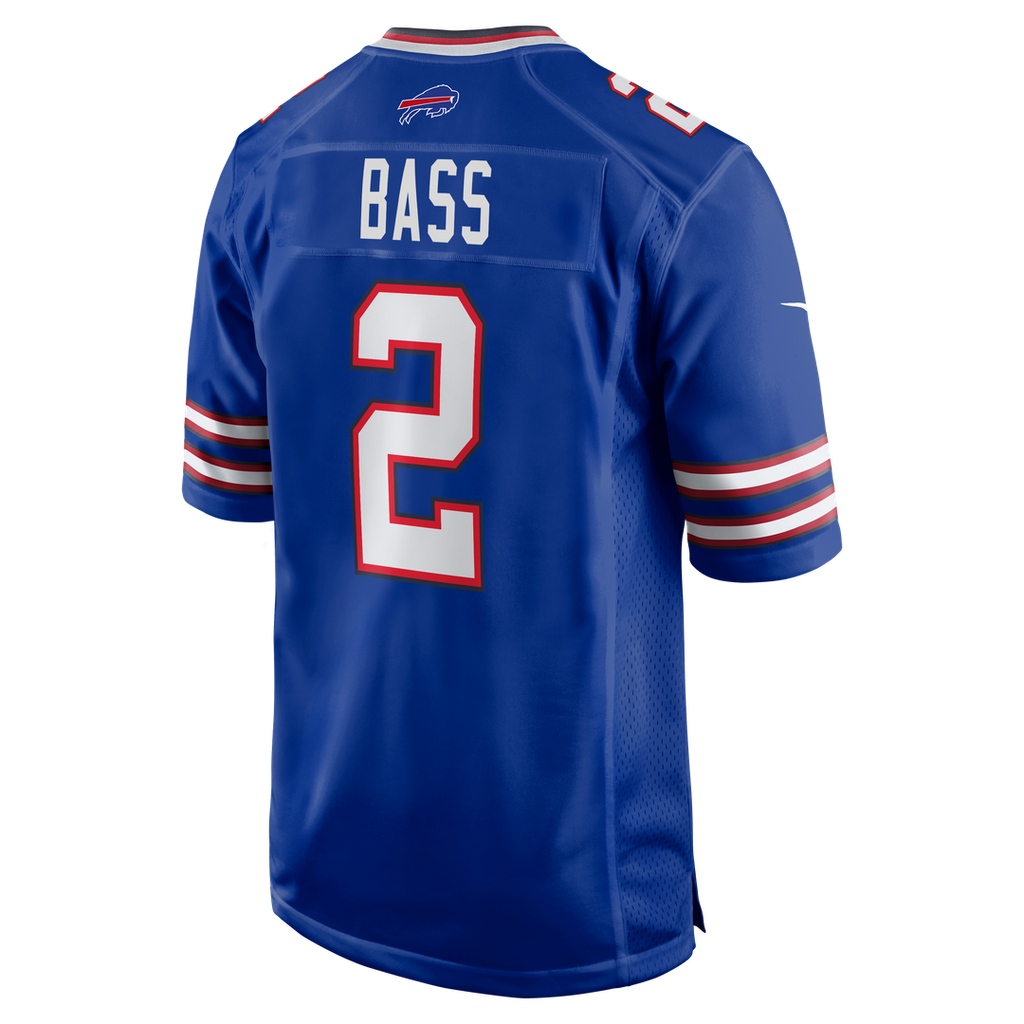 Tyler Bass Buffalo Bills Game Jersey - Royal Blue