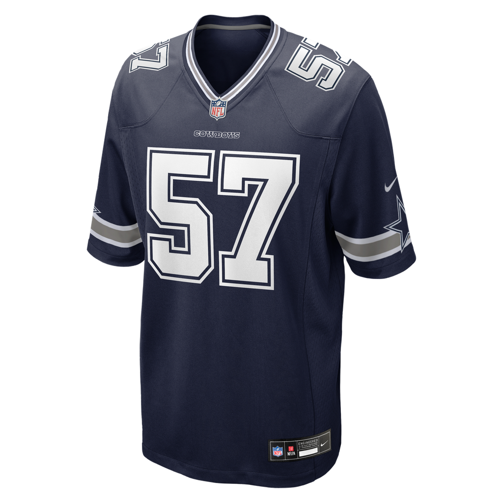 Malachi Lawrence Dallas Cowboys Game Jersey - White