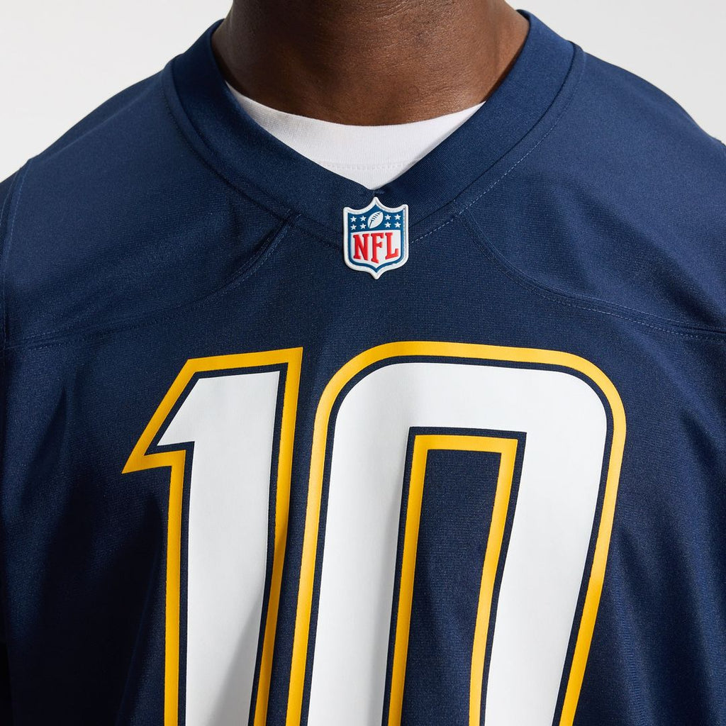 Justin Herbert Los Angeles Chargers Alternate Charger Power Game Jersey - Gold
