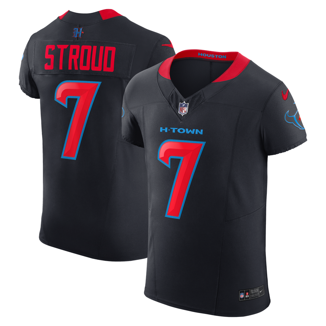 C.J. Stroud Houston Texans Alternate 2 Vapor F.U.S.E. Elite Jersey - Navy