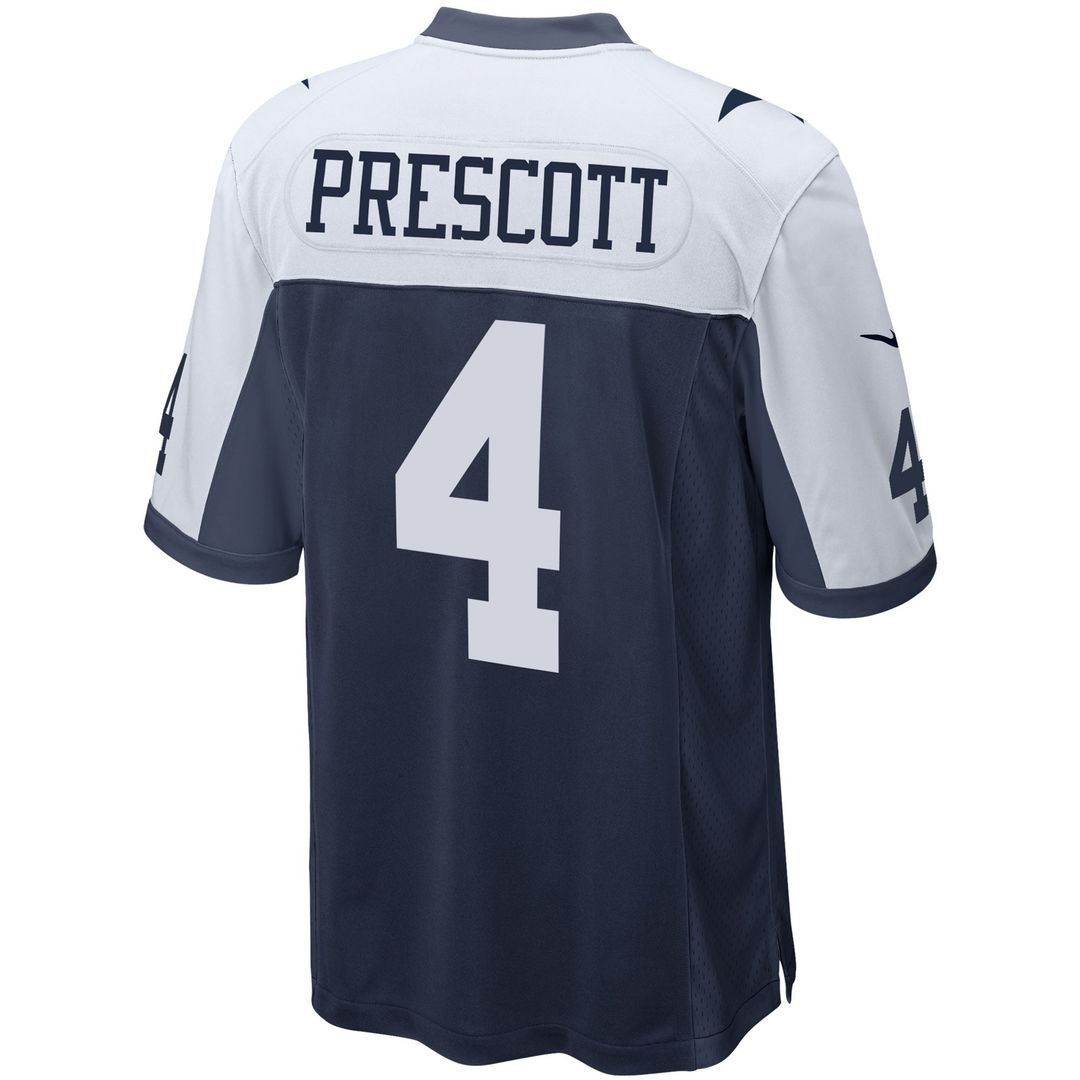 Dak Prescott Dallas Cowboys Alternate Game Jersey - White