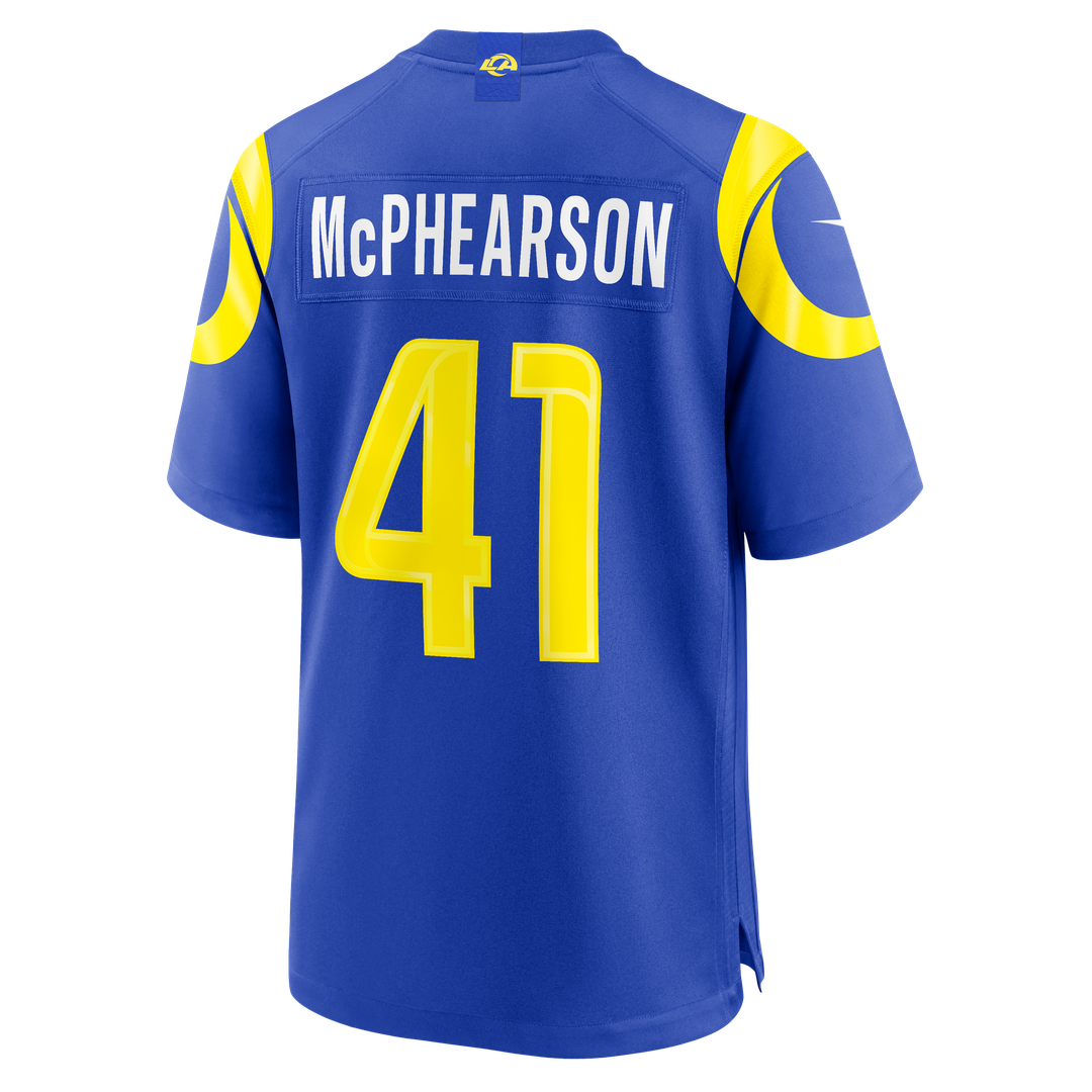 Zech McPhearson Los Angeles Rams Game Jersey - Royal Blue