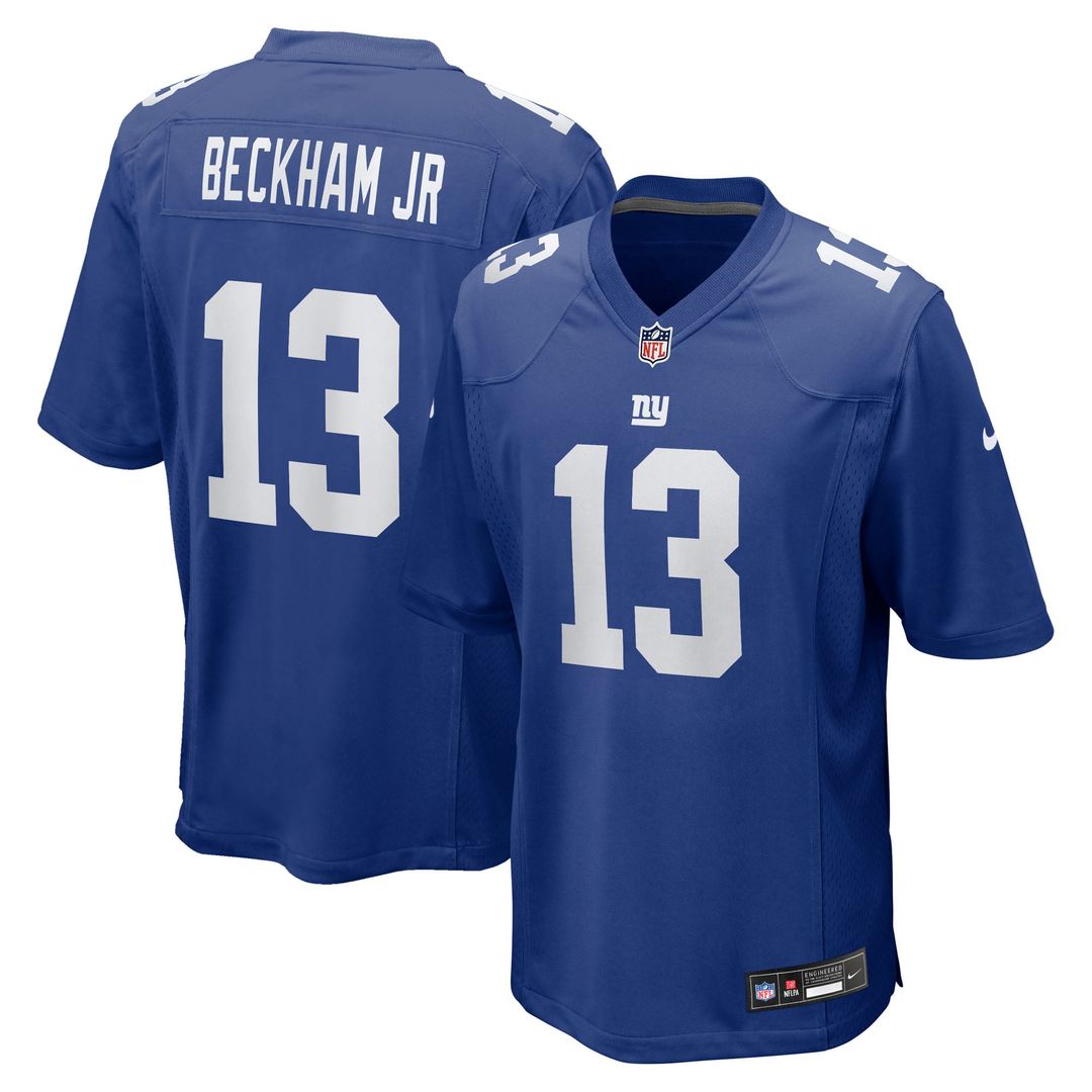Odell Beckham Jr. New York Giants Game Jersey - Royal Blue