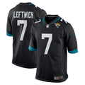 Byron Leftwich Jacksonville Jaguars Alternate Game Jersey - Black