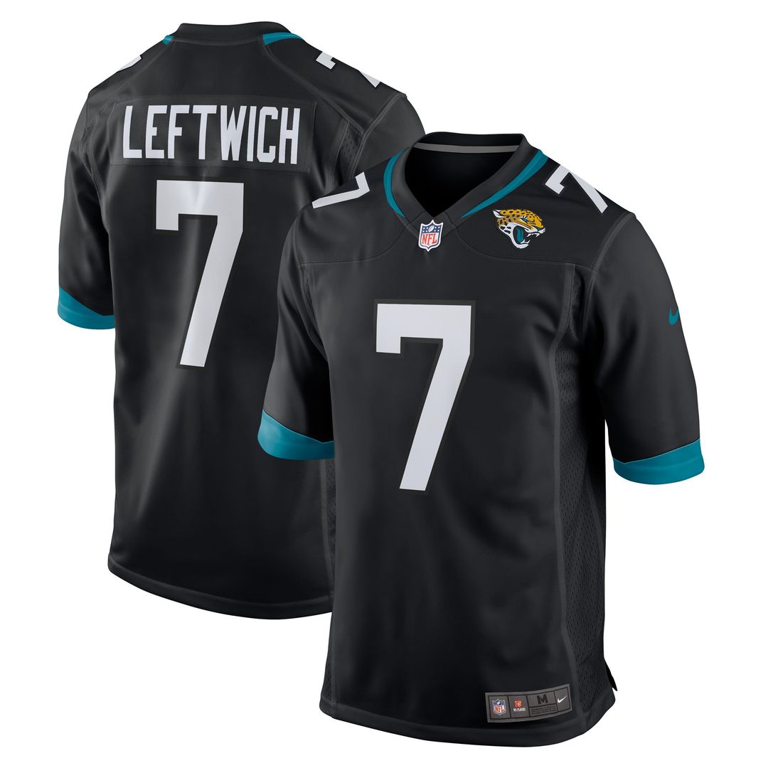 Byron Leftwich Jacksonville Jaguars Game Jersey - Teal