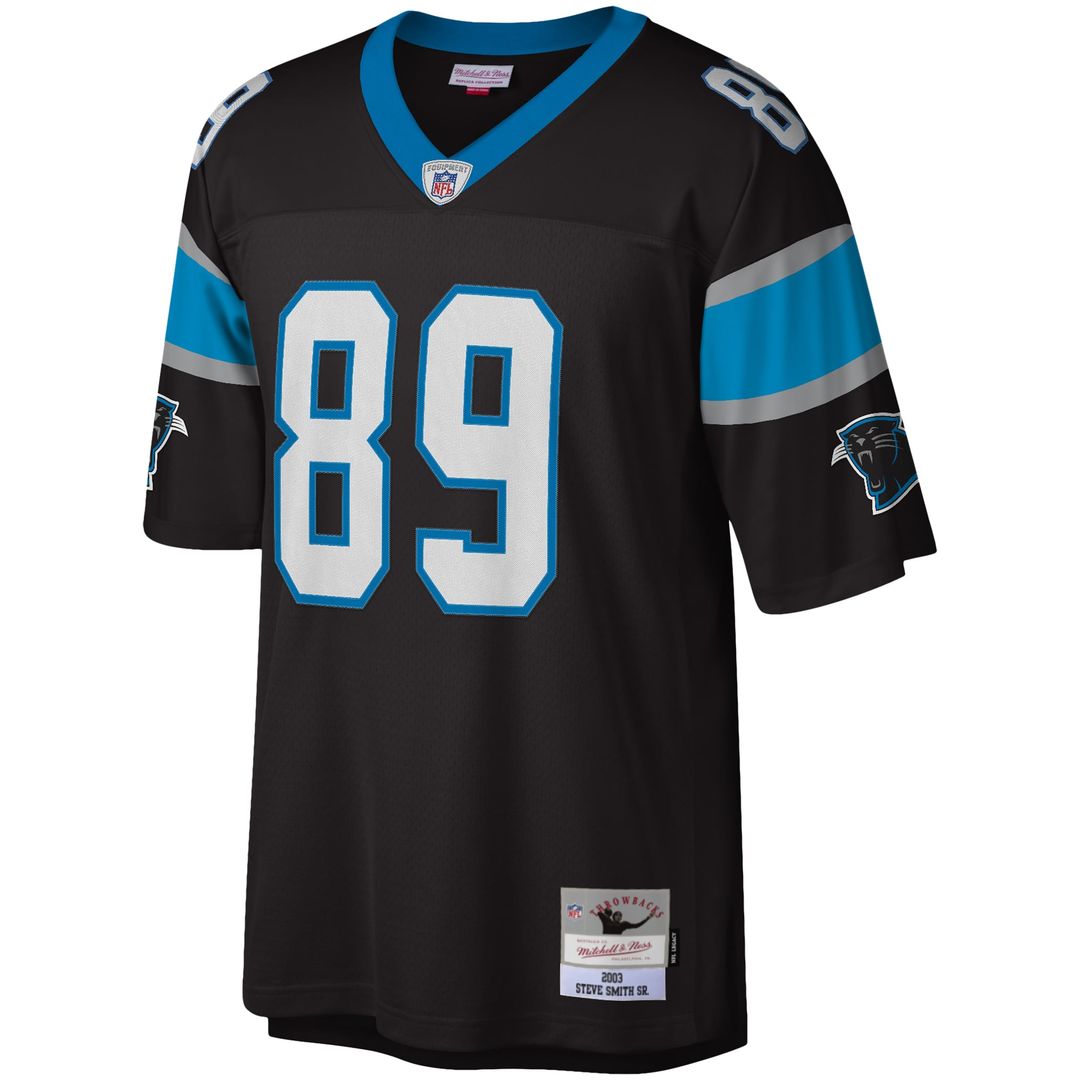 Steve Smith Carolina Panthers Legacy Replica Jersey - Black