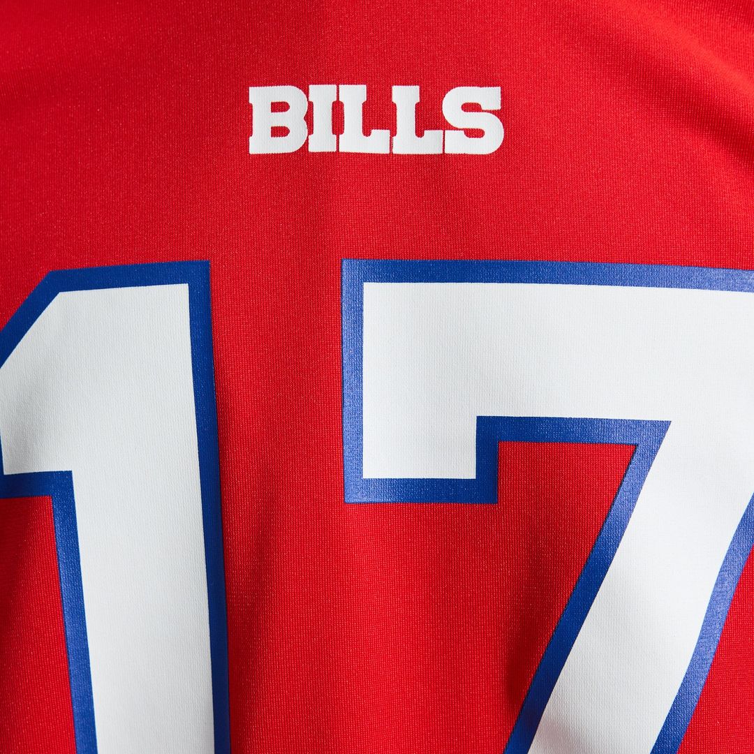 Josh Allen Buffalo Bills Alternate Game Jersey - Red