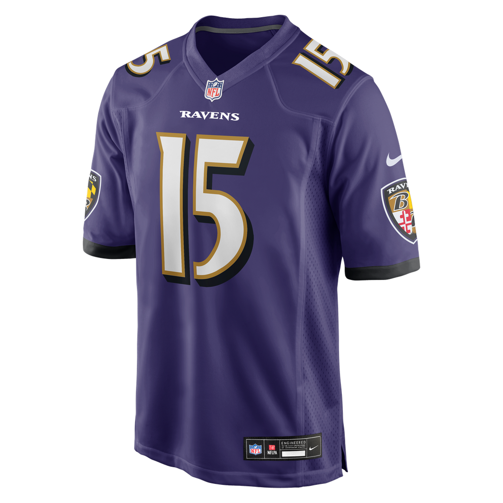 Cooper Rush Baltimore Ravens Game Jersey - Purple