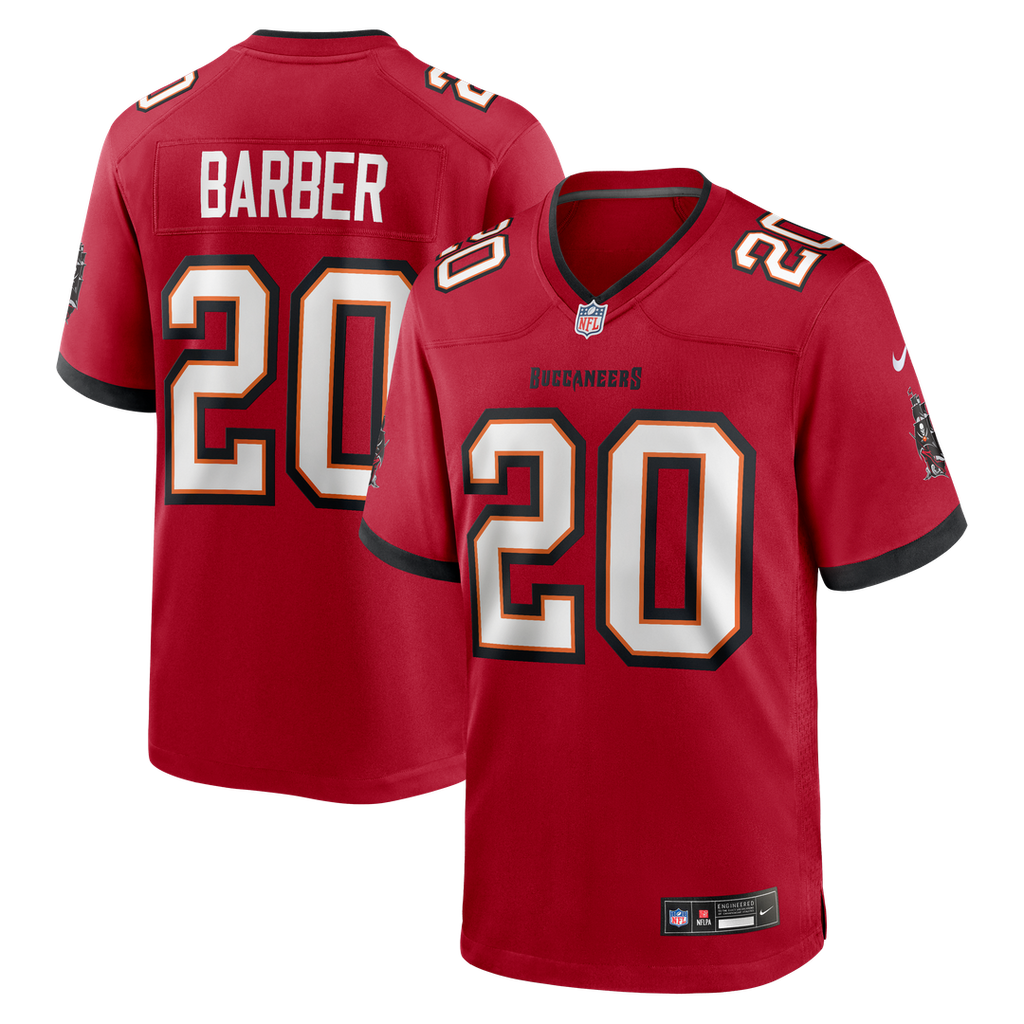 Ronde Barber Tampa Bay Buccaneers Game Jersey - Red