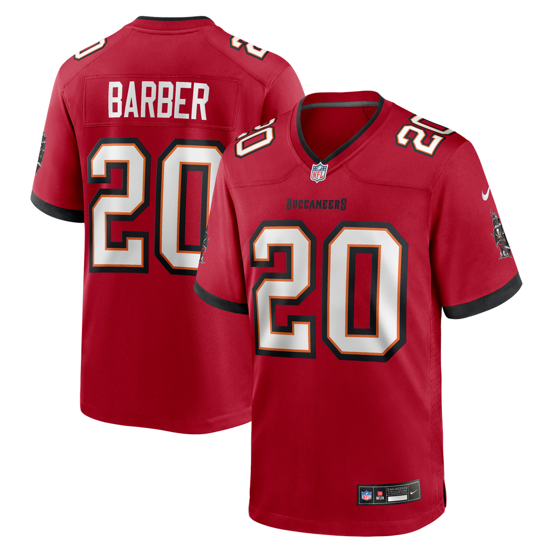 Ronde Barber Tampa Bay Buccaneers Game Jersey - Red