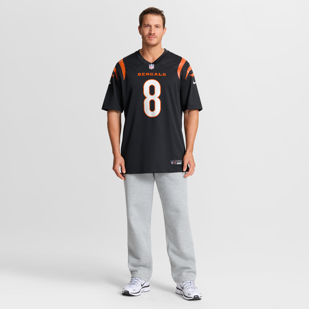 Ryan Rehkow Cincinnati Bengals Game Jersey - Black
