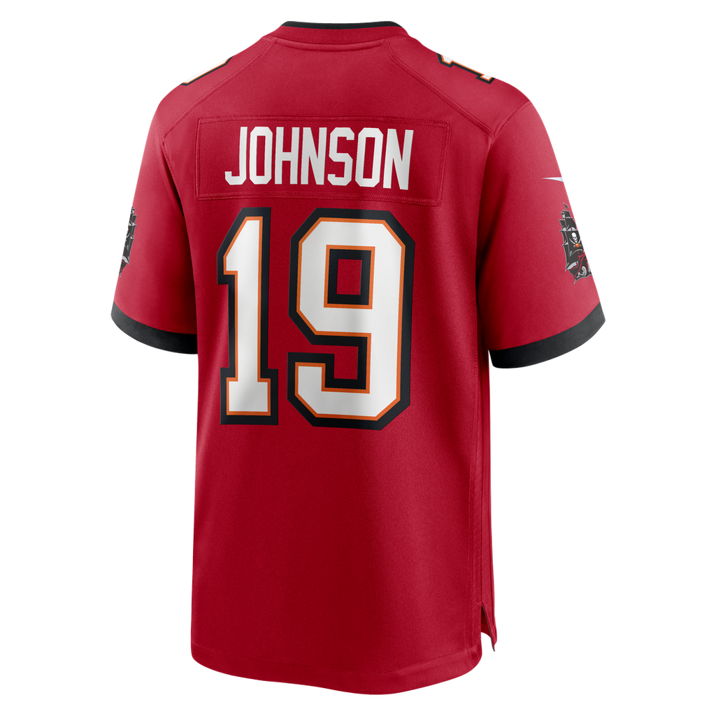 Keyshawn Johnson Tampa Bay Buccaneers Game Jersey - Red
