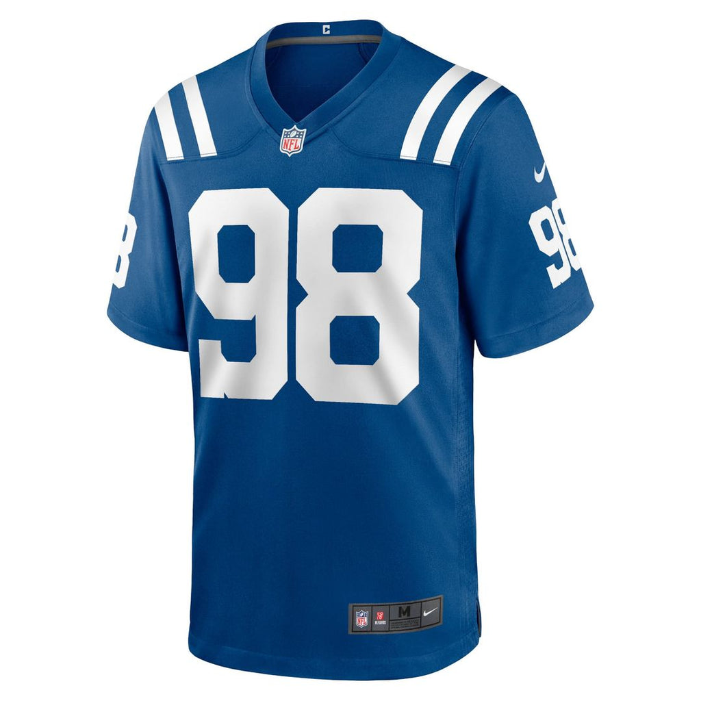 Tony Siragusa Indianapolis Colts Game Jersey - Royal Blue