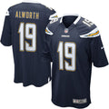 Lance Alworth San Diego Chargers Gridiron Classics Game Jersey - Navy
