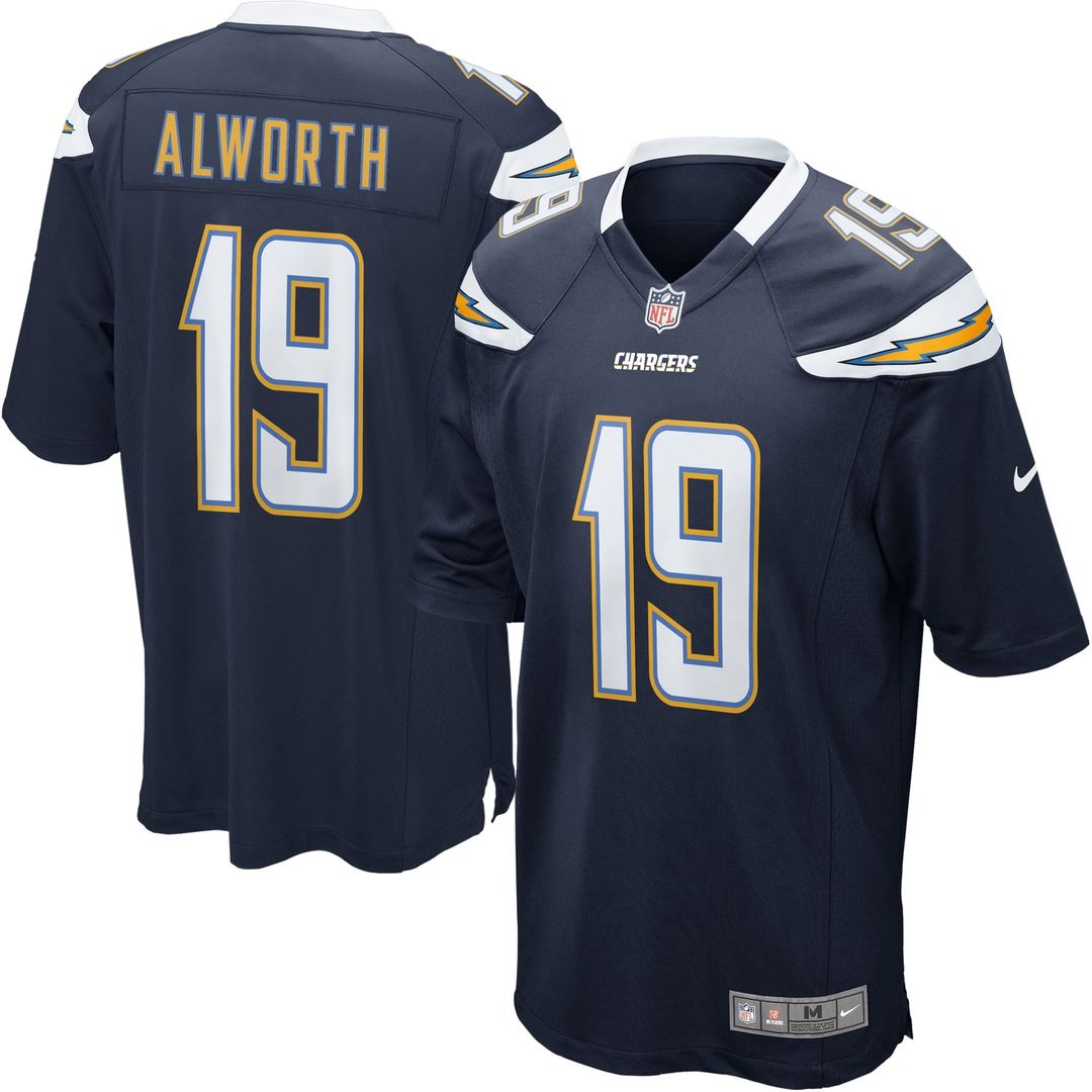 Lance Alworth San Diego Chargers Gridiron Classics Game Jersey - Navy