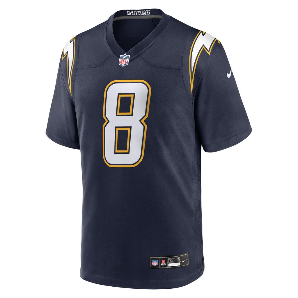 Omarion Hampton Los Angeles Chargers Alternate Super Chargers Game Jersey - Navy